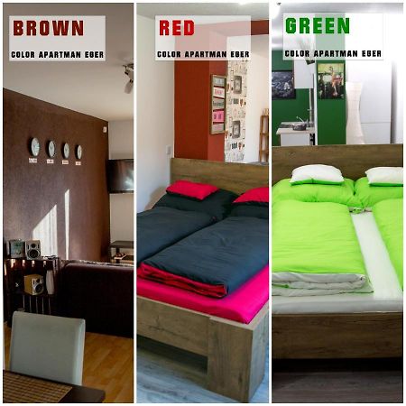 Color Apartmanok Eger Exteriör bild