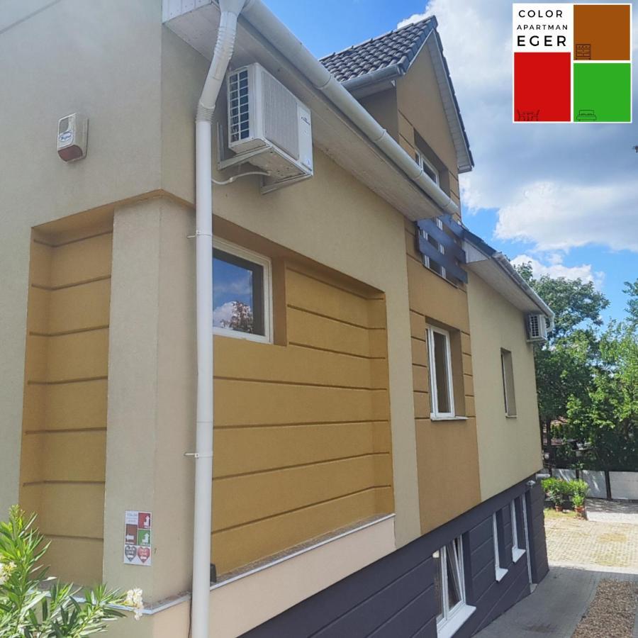 Color Apartmanok Eger Exteriör bild