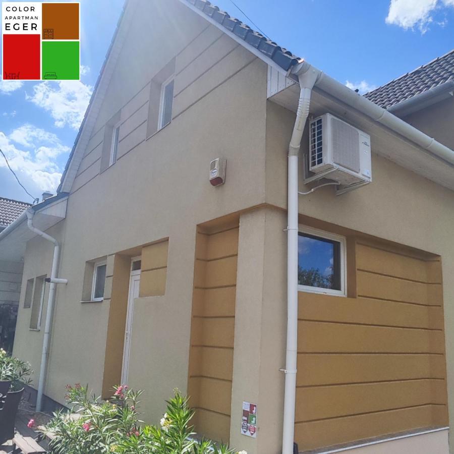 Color Apartmanok Eger Exteriör bild