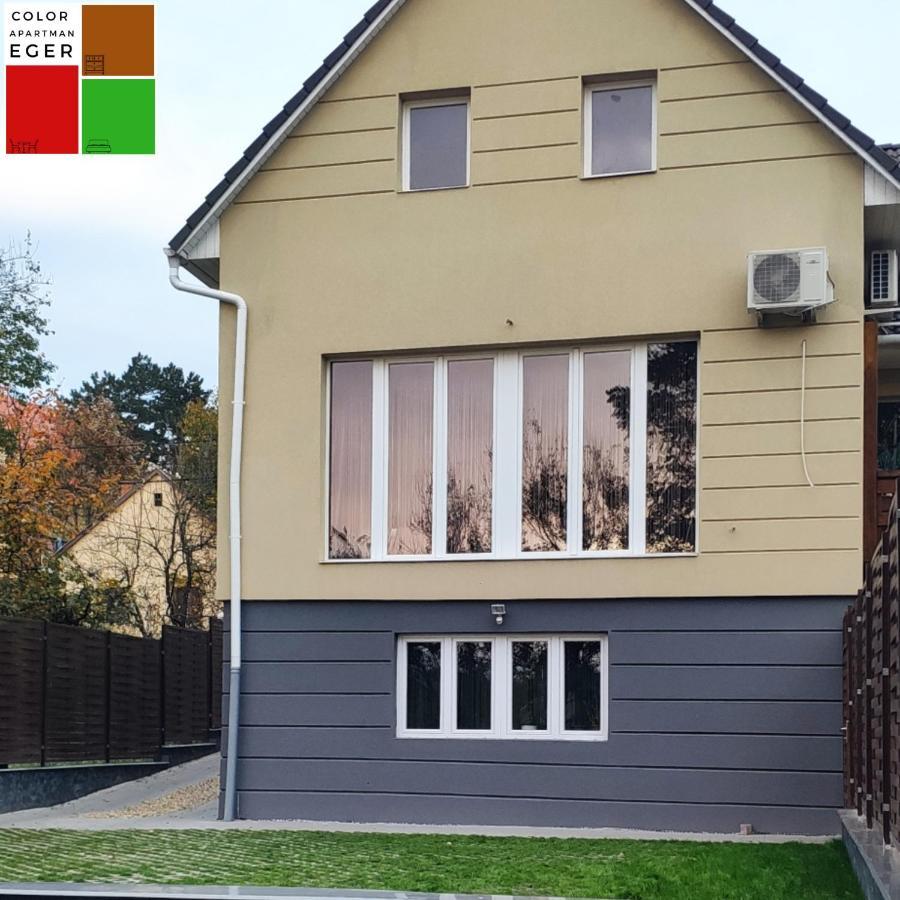 Color Apartmanok Eger Exteriör bild