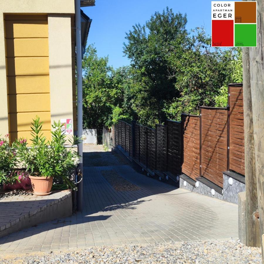 Color Apartmanok Eger Exteriör bild